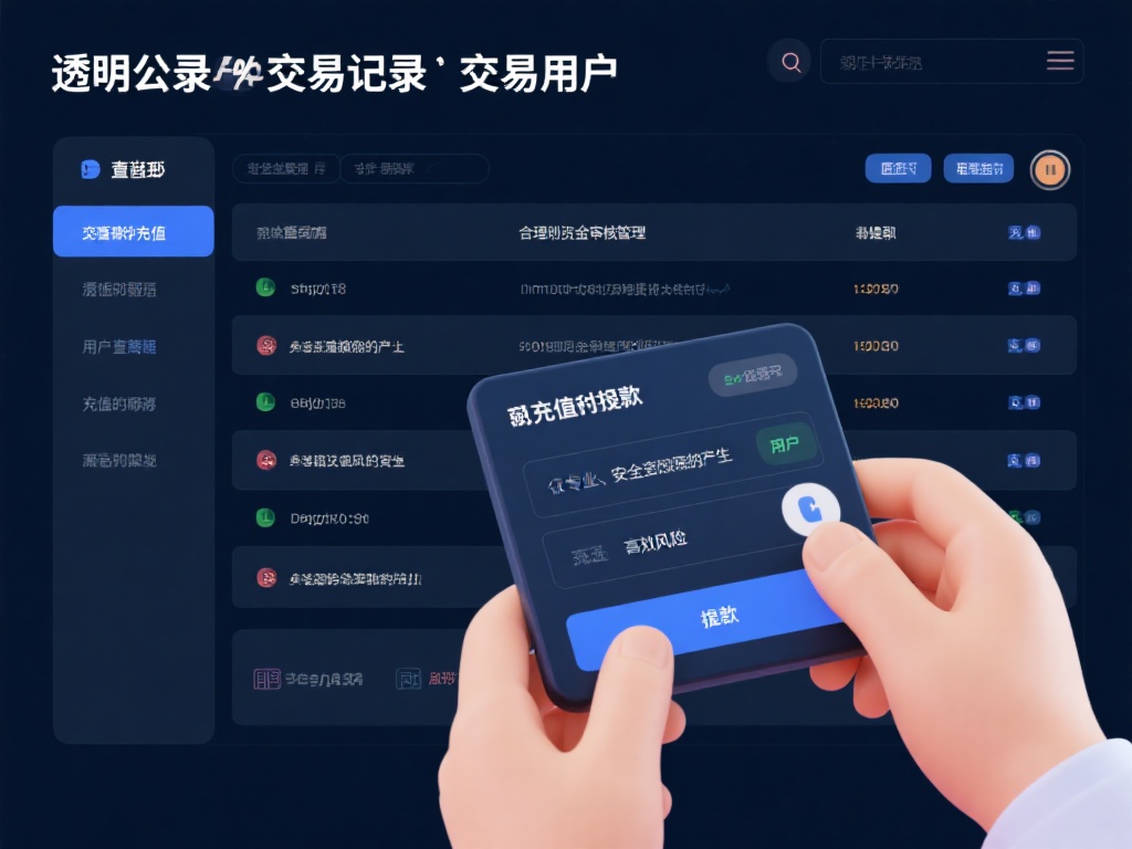此外，透明公开的交易记录使用户能够随时查看充值与提